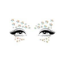 Celeste Glow in the Dark Face Jewels Sticker Celeste Glow in the Dark Face Jewels Sticker