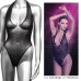 Radiance Deep v Body Suit - One Size - Black Radiance Deep v Body Suit - One Size - Black