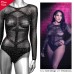 Radiance Long Sleeve Body Suit - Queen - Black Radiance Long Sleeve Body Suit - Queen - Black