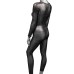 Radiance Crotchless Full Body Suit - Queen - Black Radiance Crotchless Full Body Suit - Queen - Black