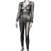 Radiance Crotchless Full Body Suit - Queen - Black Radiance Crotchless Full Body Suit - Queen - Black