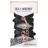 Brat Handcuffs - Black / Rose Gold