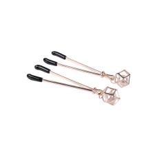 Brat Pearl Nipple Clips - Rose Gold Brat Pearl Nipple Clips - Rose Gold