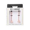 Brat Pearl Nipple Clips - Rose Gold