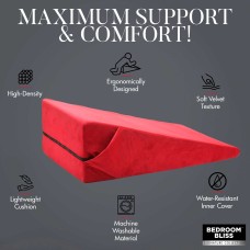 Xl-Love Cushion Large Wedge Pillow - Red Xl-Love Cushion Large Wedge Pillow - Red