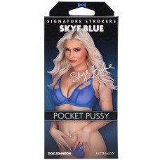 Signature Strokers - Skye Blue - Ultraskyn Pocket Pussy - Vanilla Signature Strokers - Skye Blue - Ultraskyn Pocket Pussy - Vanilla