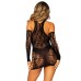 Need to Know Mini Dress Set - One Size - Black Need to Know Mini Dress Set - One Size - Black
