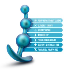 Anal Adventures Matrix - Gamma Plug - Neptune Teal