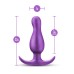 Anal Adventures Matrix - Quantum Plug - Galactic Purple Anal Adventures Matrix - Quantum Plug - Galactic Purple