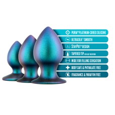 Anal Adventures Matrix - Metaverse Plug Kit - Dark Millenia Anal Adventures Matrix - Metaverse Plug Kit - Dark Millenia