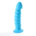 Kendall Silicone Dong Swirled Satin Finish - Neon  Blue