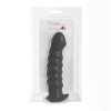 Kendall Silicone Dong Swirled Satin Finish - Black