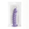 Kendall Silicone Dong Swirled Satin Finish - Neon Purple