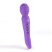 Zoe Twisty Dual Vibrating Pleasure Wand - Purple