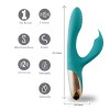 Skyler Silicone Bendable Rabbit - Green