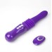 Monroe USB Rechargeable Silicone Thrusting Portable Love Machine - Purple