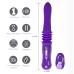 Monroe USB Rechargeable Silicone Thrusting Portable Love Machine - Purple