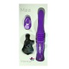 Monroe USB Rechargeable Silicone Thrusting Portable Love Machine - Purple