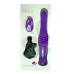 Monroe USB Rechargeable Silicone Thrusting Portable Love Machine - Purple
