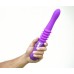 Monroe USB Rechargeable Silicone Thrusting Portable Love Machine - Purple