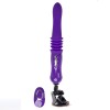 Monroe USB Rechargeable Silicone Thrusting Portable Love Machine - Purple