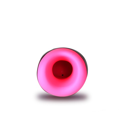 Piper USB Rechargeable Multi Function Masturbator With Suction - Black/pink Piper USB Rechargeable Multi Function Masturbator With Suction - Black/pink