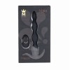 Mason Remote Control Silicone Butt Plug - Black