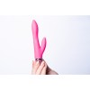 Victoria Crystal Gem Dual Vibrator - Pink