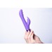 Hailey 10-Function Vibrating Rechargeable Dual  Vibe - Purple