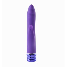 Hailey 10-Function Vibrating Rechargeable Dual  Vibe - Purple
