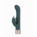 Kusha 420 Series Crystal Gems G-Spot Vibrator - Green