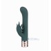 Kusha 420 Series Crystal Gems G-Spot Vibrator - Green
