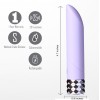 Angel Crystal Gems Bullet - Purple