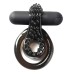 Jagger Vibrating Erection Enhancer Ring - Black Jagger Vibrating Erection Enhancer Ring - Black
