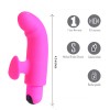 Sadie Silicone Finger Vibrator - Pink