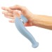 Destiny 15-Function Rechargeable Vibrating - Suction Wand - Blue