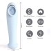 Destiny 15-Function Rechargeable Vibrating - Suction Wand - Blue