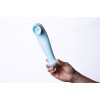 Destiny 15-Function Rechargeable Vibrating - Suction Wand - Blue