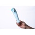 Destiny 15-Function Rechargeable Vibrating - Suction Wand - Blue