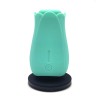 Tulip Pro 15-Function Suction Vibe With Wireless Charging - Teal Blue