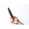 Aspen 15-Function Rechargeable Wireless Flickering Tip Vibrator - Black