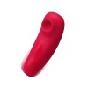 Remi 15-Function Rechargeable Remote Control Suction Panty Vibe - Red