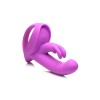 10x Come Hither Rocket Silicone Vibrator - Purple