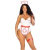 5 Pc Nurse Kit - One Size - White/red