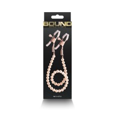 Bound - Nipple Clamps - Dc1 - Rose Gold Bound - Nipple Clamps - Dc1 - Rose Gold