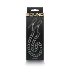 Bound - Nipple Clamps - Dc2 - Gunmetal Bound - Nipple Clamps - Dc2 - Gunmetal