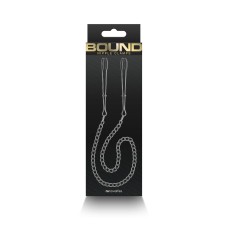 Bound - Nipple Clamps - Dc3 - Gunmetal Bound - Nipple Clamps - Dc3 - Gunmetal