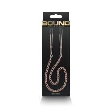 Bound - Nipple Clamps - Dc3 - Rose Gold Bound - Nipple Clamps - Dc3 - Rose Gold