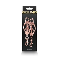 Bound - Nipple Clamps - C3 - Rose Gold Bound - Nipple Clamps - C3 - Rose Gold