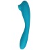 This Product Sucks - Sucking Clitoral Stimulator With Bendable G-Spot Vibrator - Teal
